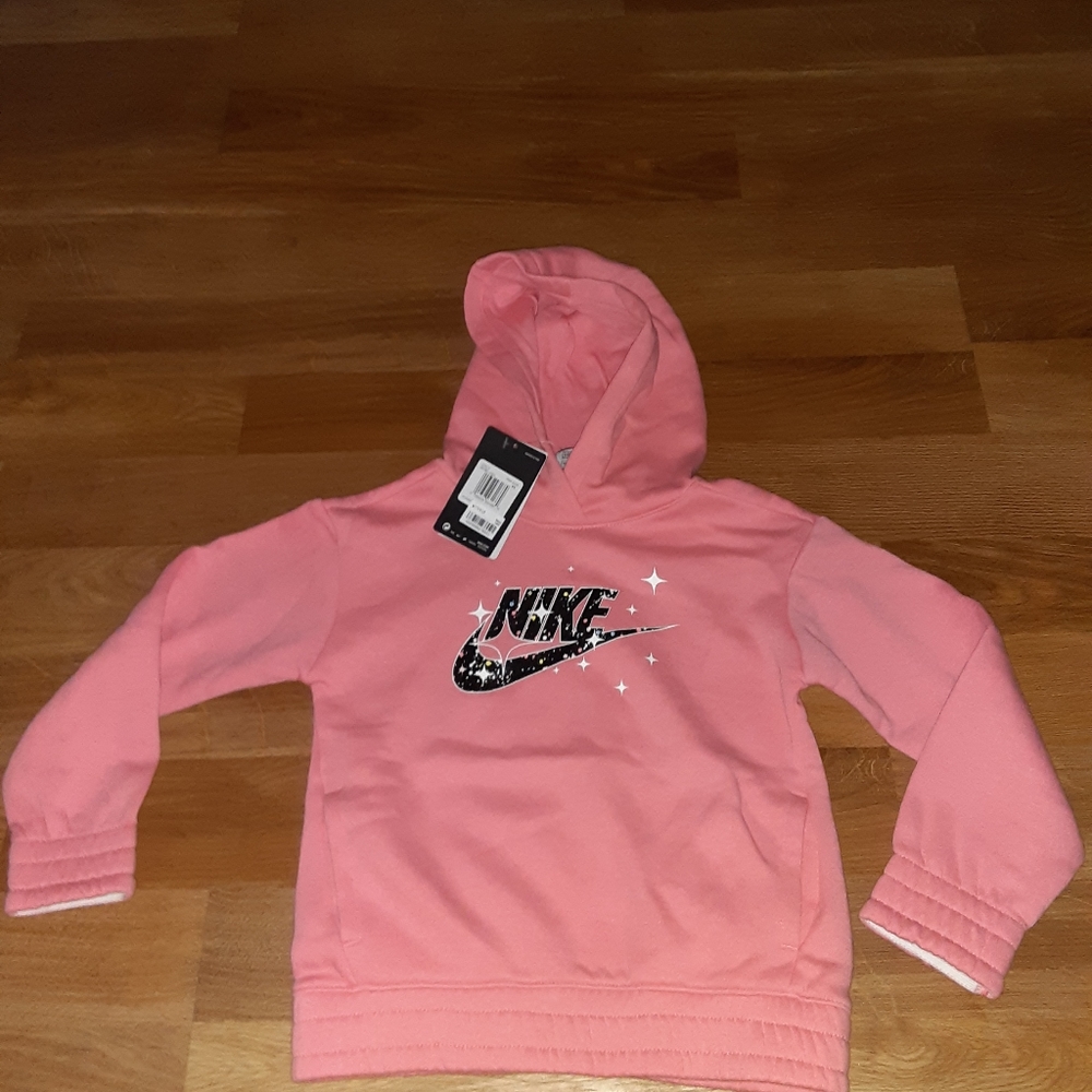Nike hoodie little girls size 6x new with tags